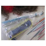 (H-2) Assorted Knitting Needles and...