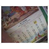 (G-1) Assortment of Vintage Calande...