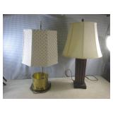 (BS) 2 Vintage Table Lamps...
