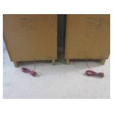 (F-2) Pair of Aiwa SX-999 70-Watt 3...