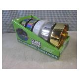 (G-1) Display of 5 New Glass Ashtra...