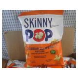 (B-4) 12 Bags of Skinny Pop Cheddar...
