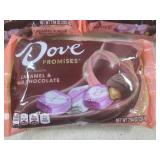(B-3) 3 Bags of Dove Promises Caram...