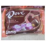 (B-3) 3 Bags of Dove Promises Caram...