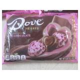(B-2) 3 Bags of Dove Hearts Milk Ch...