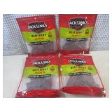 (B-2) 4 Bags of Jack Links Jalapeno...