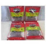(B-1) 4 Bags of Jack Links Jalapeno...