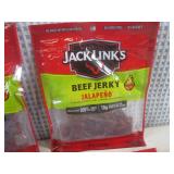 (B-1) 4 Bags of Jack Links Jalapeno...
