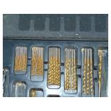 Assortment Case of Tool Shop Drill Bits