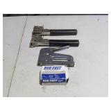 Mixed Lot of Staplers and Staples