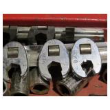 Tool Box with Assorted Sockets and Wrenches