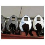 Tool Box with Assorted Sockets and Wrenches