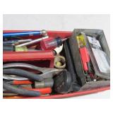 Tool Box with Assorted Hand Tools