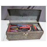 Tool Box with Assorted Hand Tools