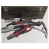 Tool Box with Assorted Hand Tools