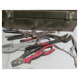 Tool Box with Assorted Hand Tools