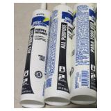 Mixed Lot of 6 Caulk Tubes