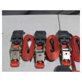 Mixed Lot of New and Used Tie Down Ratchet Straps