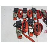 Mixed Lot of New and Used Tie Down Ratchet Straps