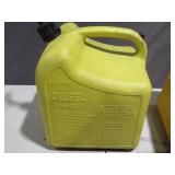 Mixed Lot of Diesel Fuel Cans