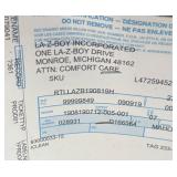 FR - La-Z-Boy Patterned Upholstered Recliner Chair