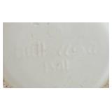 DR - Vintage Hull White Ceramic Vase