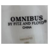 DR - Set of 4 Festive Fitz and Floyd Holiday Plates