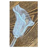 DR - Pair of Waterford Crystal Floral Stems