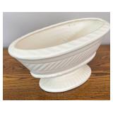 DR - Two Vintage White Ceramic Planters by Haeger and More