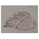 DR - Vintage Fire-King Baking Dish and Red Wing Hand Painted Platter