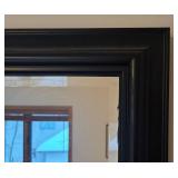 LL  - Black Framed Wall Mirror