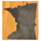 LL  - Slate Minnesota Shaped State Decor