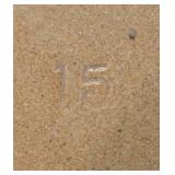 LL  - Vintage Red Wing 15 Gallon Crock Lid with Metal Handle