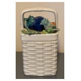 LL  - Fitz & Floyd Vegetable Garden Harvest Ceramic Canister
