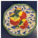 LL  - Set of 4 Fitz & Floyd Fruit Plates