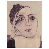 LL  - Framed Picasso Portrait Print