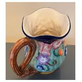 LL - Fitz & Floyd Morning Glory Pitcher