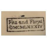 LL  - Fitz and Floyd Ceramic Soup Tureen