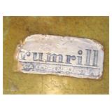 LL  - Vintage Rumrill Pottery Candle Holder Jug