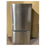 Vissani 18.7 cu. ft. Bottom Freezer Refrigerator in Stainless Steel (Minor Transit Damage)