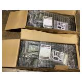 Outsunny Wicker Outdoor Chaise Lounge, 5-Level Adjustable Backrest PE Rattan Pool Lounge Chair with Wheels, Cushion & Headrest, Mixed Gray and Charcoal Gray