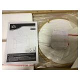 HOMCOM Makeup Vanity Table with Mirror and Storage, White