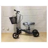 Roscoe Medical Roscoe Knee Scooter (Black) (Missing: 1 wire lock pin)