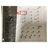 Outsunny 2-Seat Outdoor Porch Swing, with Pivot Storage Table, Cup Holder, & Adjustable Overhead Canopy, Stand