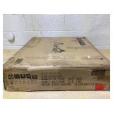 PawHut Wicker Dog House Elevated Raised Rattan Bed with Removable Cushion Lounge, Charcoal Gray (Missing Hardware)