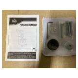 HOMCOM Retro High Back Armless Royal Accent Chair Fabric Upholstered Tufted Seat for Living Room, Dining Room and Bedroom, Blue