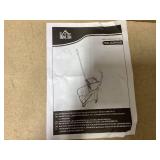 HOMCOM Mop Bucket with Wringer on Wheels for Floor Cleaning, 38 Quart Down Press Wringer with Handle, Yellow