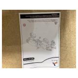 Aosom Kids Ride on Tractor with Back Trailer, Shovel & Rake, Horn, Pedal Go Kart for 3 Years Old, Yellow