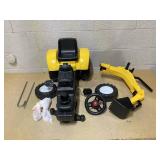 Aosom Kids Ride On Excavator, Pedal Digger, Construction Truck with Horn for Kids and Toddlers 3+, Yellow (Maybe Missing Hardware)