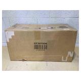 Outsunny 20-Inch Push/Tow Behind Lawn Roller Filled with 16 Gal Water or Sand, Perfect for Flattening Sod in the Garden